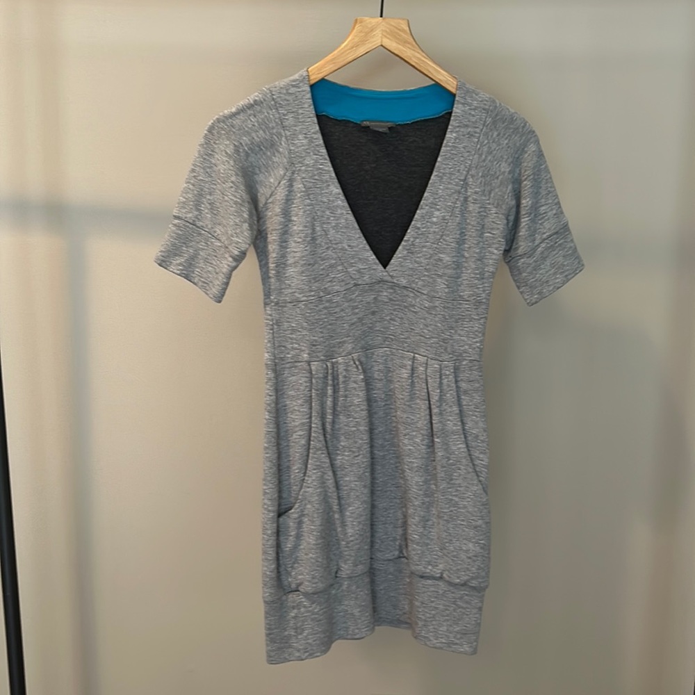 Armani Exchange short sleeve knit dress
